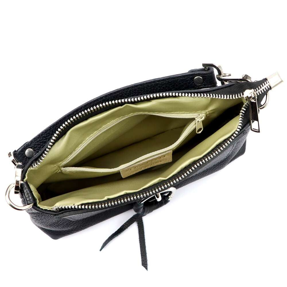 interior bolso de mano pequeño azul marino. Bolsos piel autentica baratos